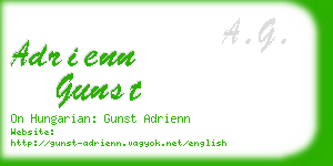 adrienn gunst business card